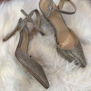 Marc Fisher Silver Pumps NEW